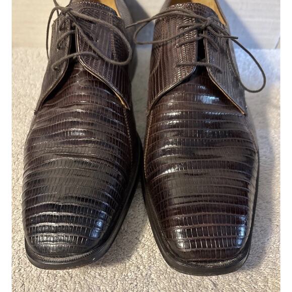 Traversi Genuine Tejus Lizard Skin Slip-Ons Size 13 M main image 4